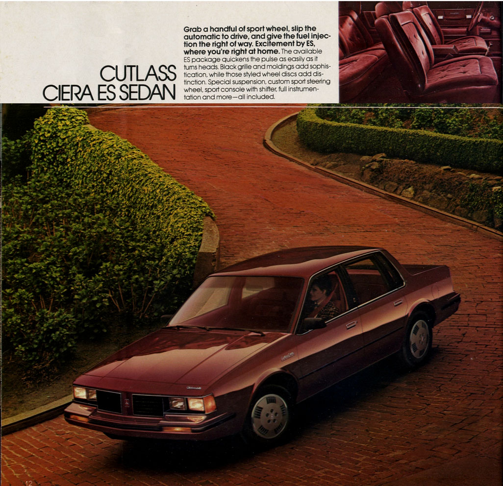 1983 Oldsmobile Cutlass Brochure Page 4